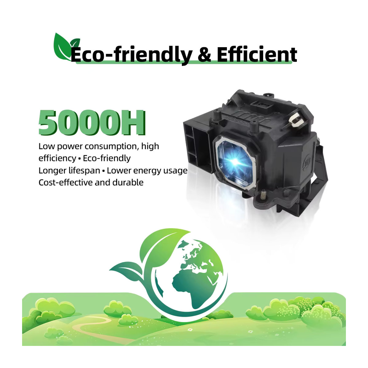 NEC NP15LP Ersatzlampe für Projektormodelle NP-M300X, NP-M260X, NP-M260W, NP-M230X, M260XSG, M260XS und M260WS - Bild 3