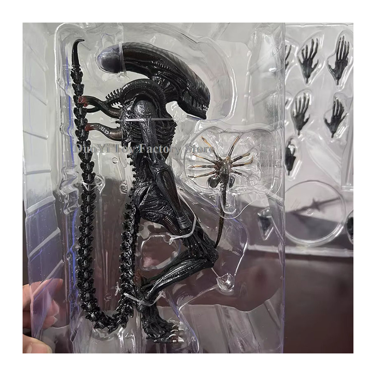 NECA Alien Romulus Actionfigur Zubehör aus Kunststoff in Schwarz als Dekorationsmodell - Bild 5