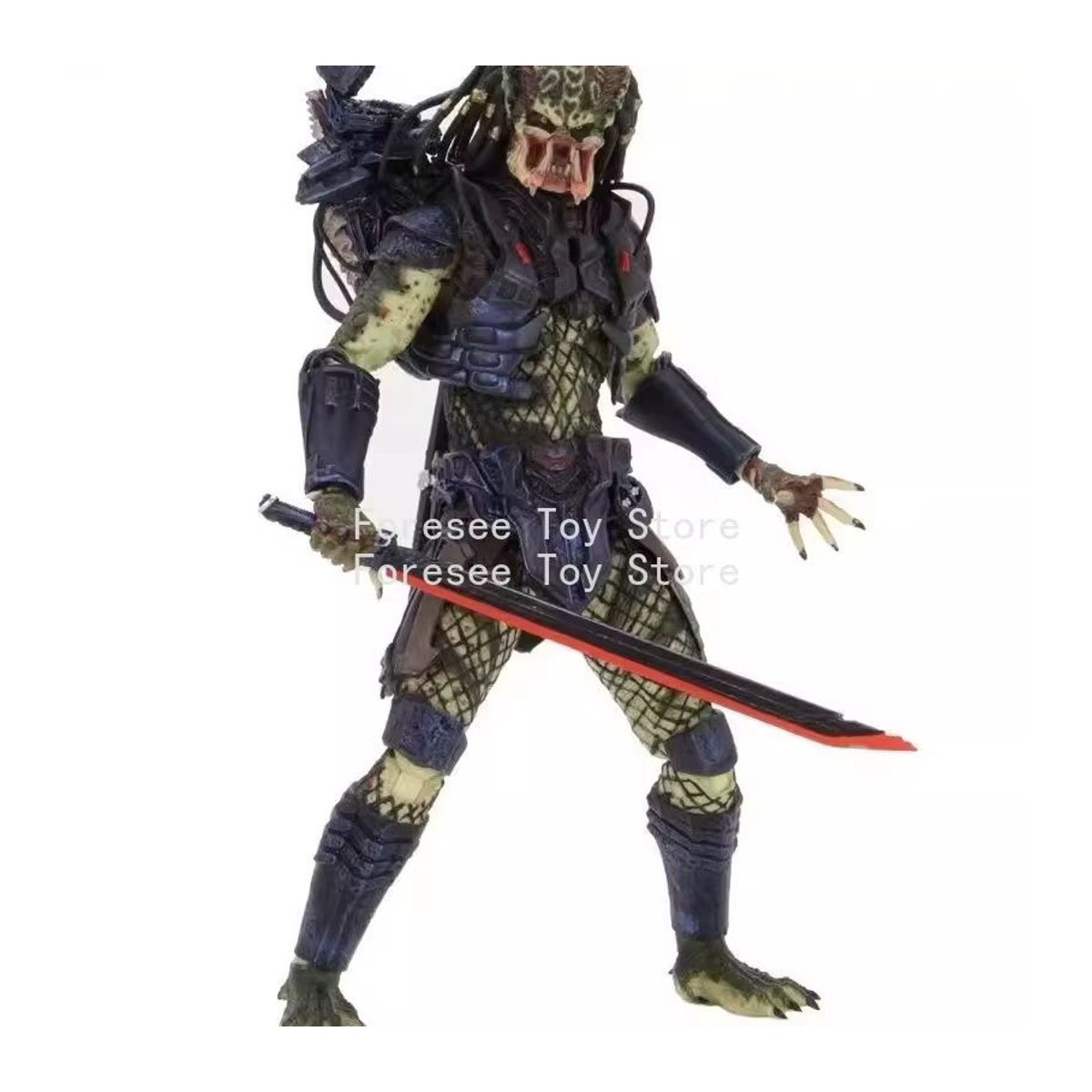 NECA Predator 2 Anime Actionfigur Light-up Luxury Edition, mehrfarbig, Höhe: 18 cm - Bild 6