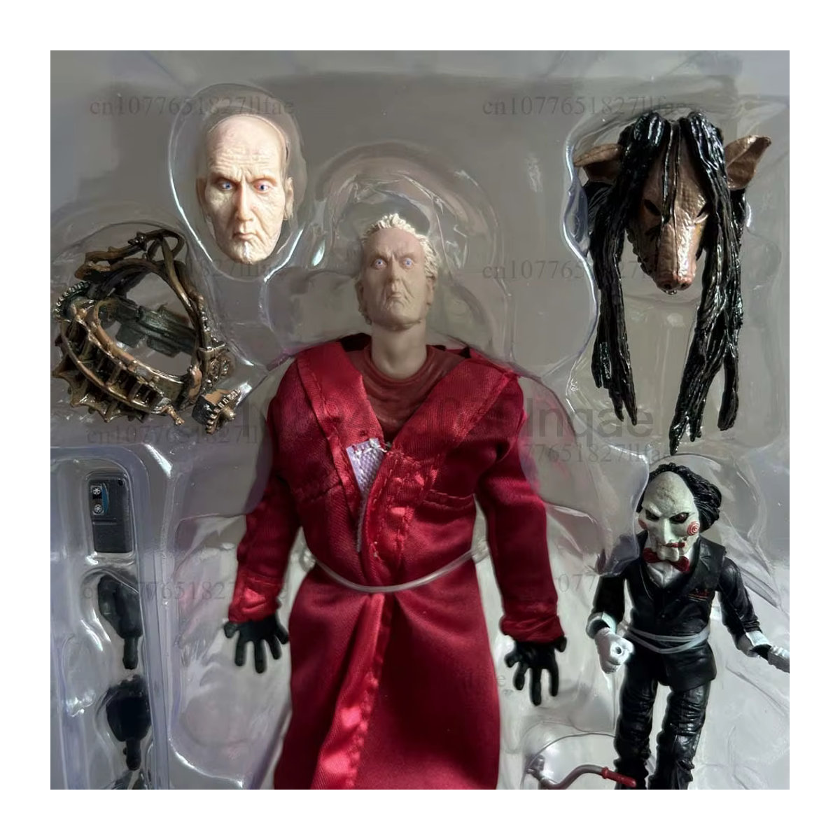 NECA Saw Jigsaw Deluxe Actionfigur in Rot und Schwarz aus Kunststoff - Bild 4
