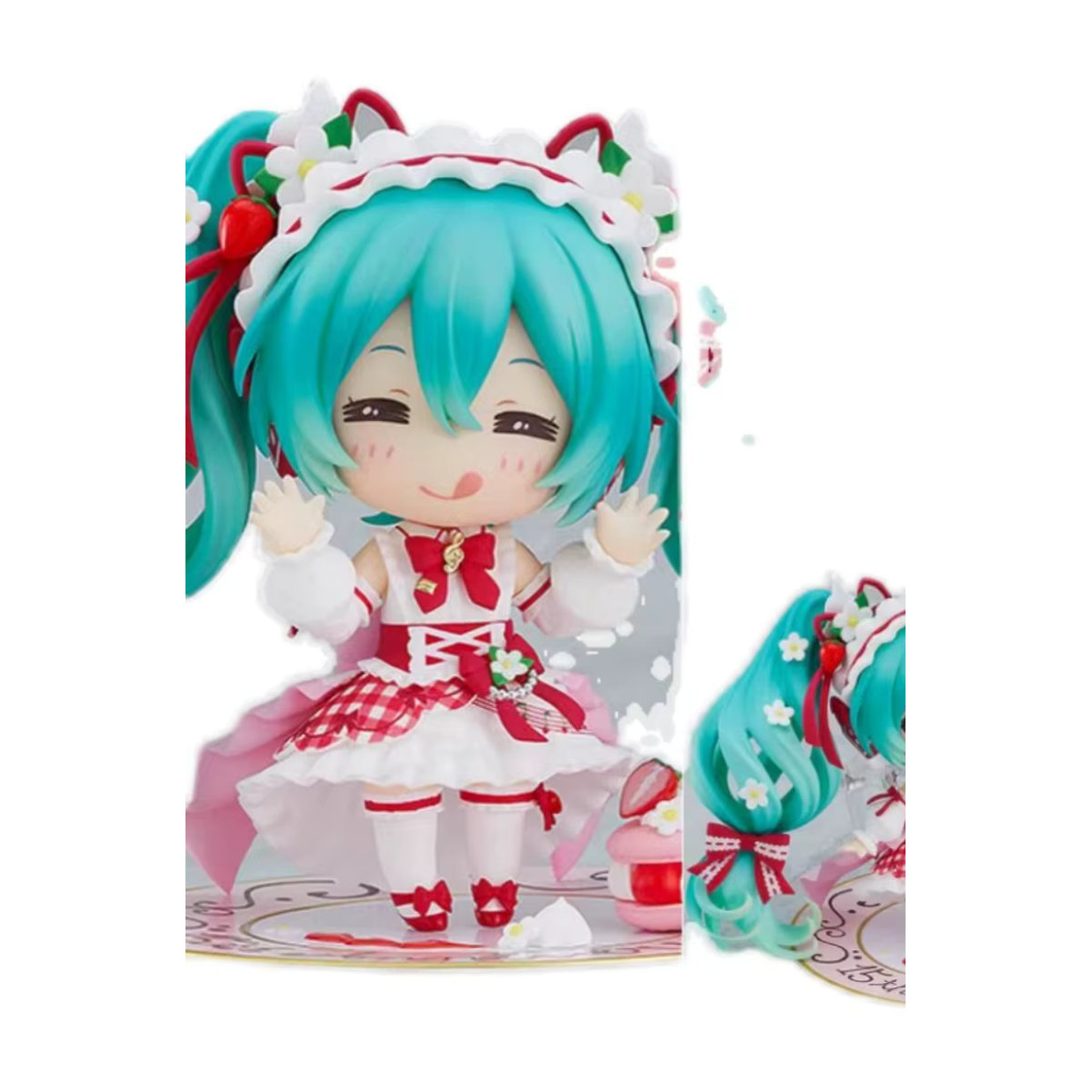 Nendoroid Hatsune Miku 15th Anniversary Strawberry Cake Ver. Actionfigur von Bandai in Mehrfarbig - Bild 4