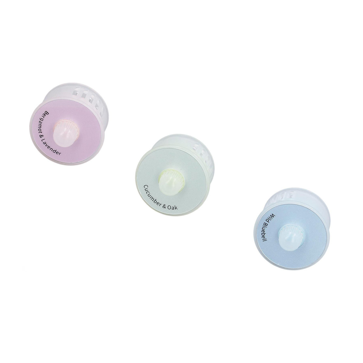 Neoglint Set aus 3 Duftkapseln für Saugroboter mit Bergamotte und Lavendel in Blau - Bild 2
