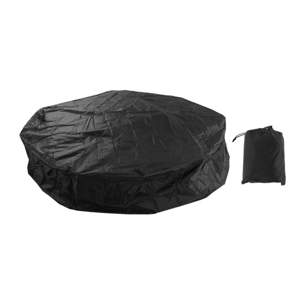 Neoglint Staubschutzhülle für Whirlpool und Badewanne, wasserdicht, Polyester-Taft, Schwarz, B: 215 cm, T: 70 cm - Bild 1