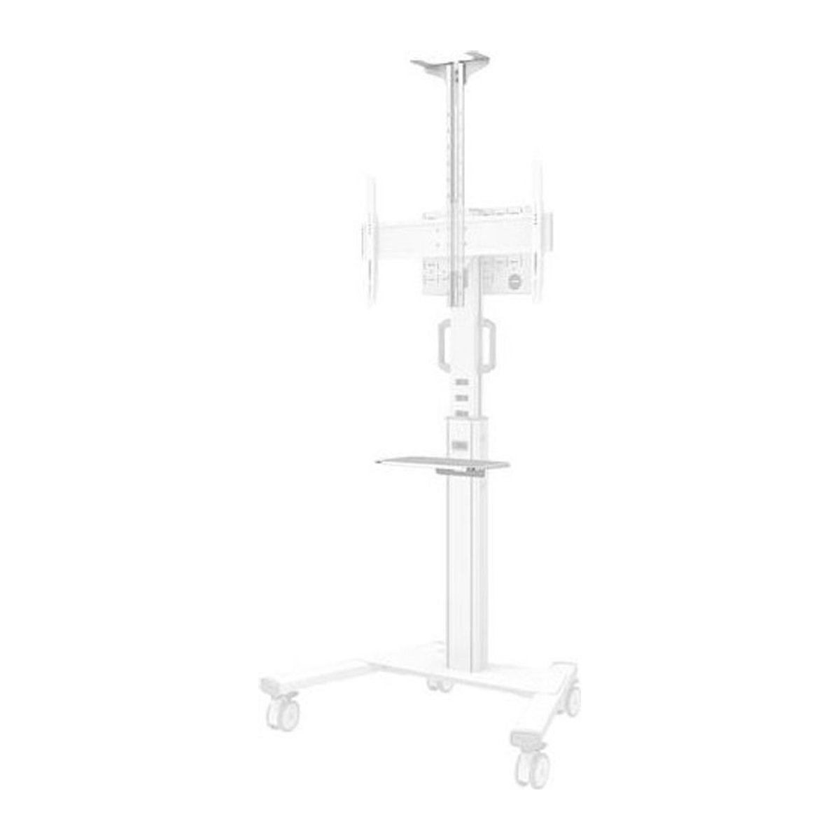 Neomounts Etagère Select Weiß freistehend minimalistisch B/T/H: 28,5 x 28,5 x 80,2 cm - Bild 1
