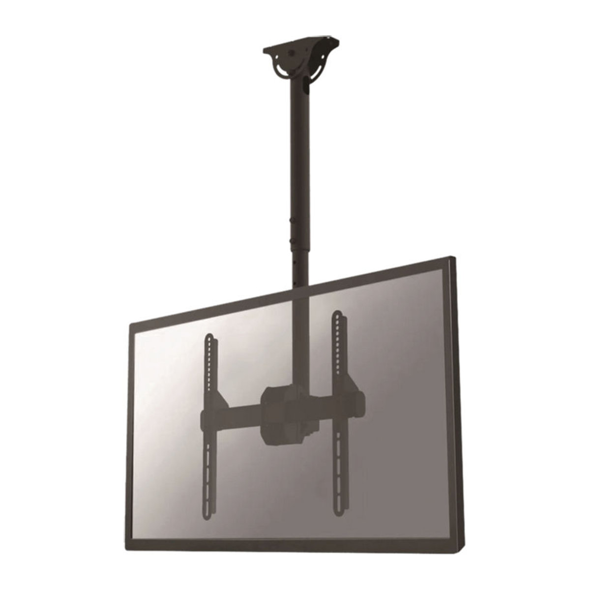 Neomounts NM-C440BLACK TV-Deckenhalterung Schwarz, für Bildschirme von 81,3 cm bis 152,4 cm (32 bis 60 Zoll), neigbar, schwenkbar und höhenverstellbar - Bild 2