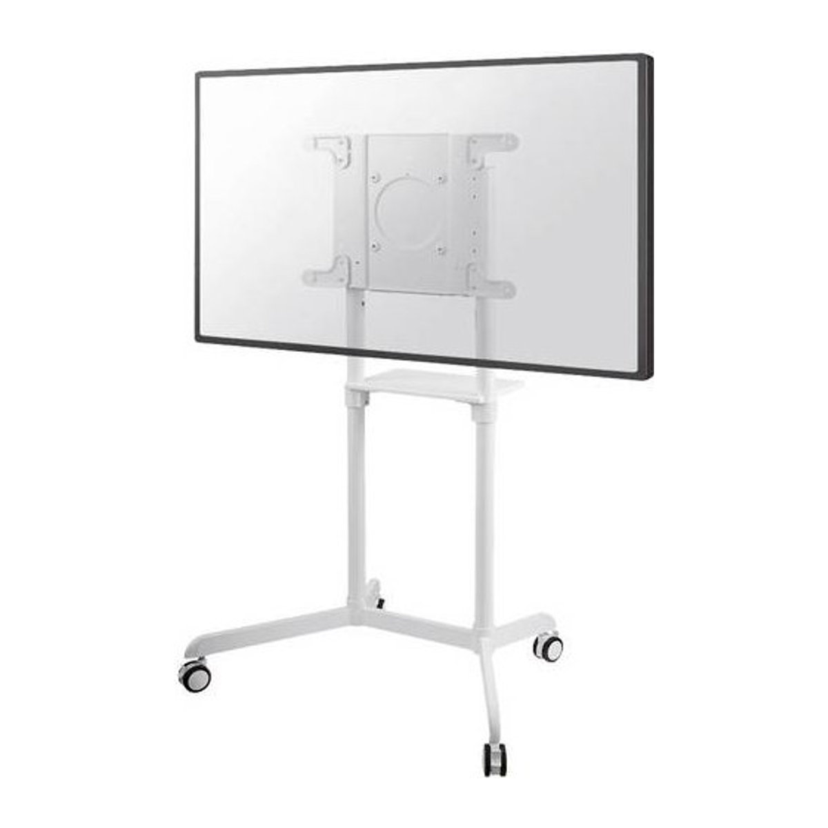 Neomounts NS-M1250WHITE TV-Rollwagen in Weiß, rotierbar und neigbar - Bild 1