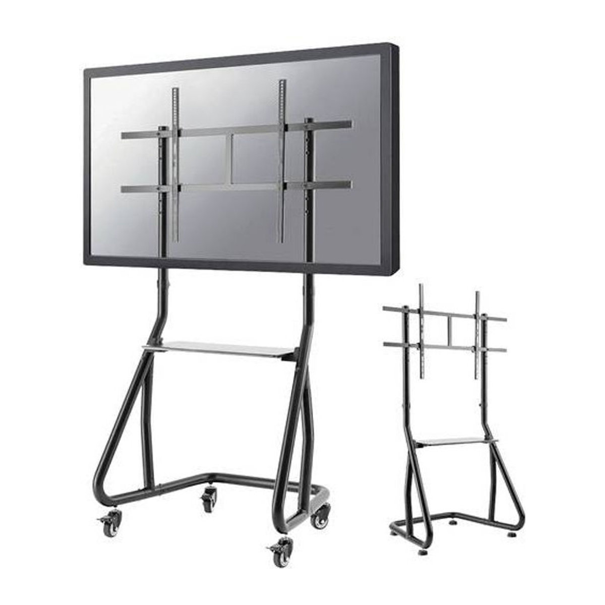 Neomounts NS-M3800 TV-Rollwagen für LCD-Displays und AV-Systeme, Schwarz, Metall, für Bildschirmgrößen von 152,4 cm bis 254 cm (60 bis 100 Zoll) - Bild 1