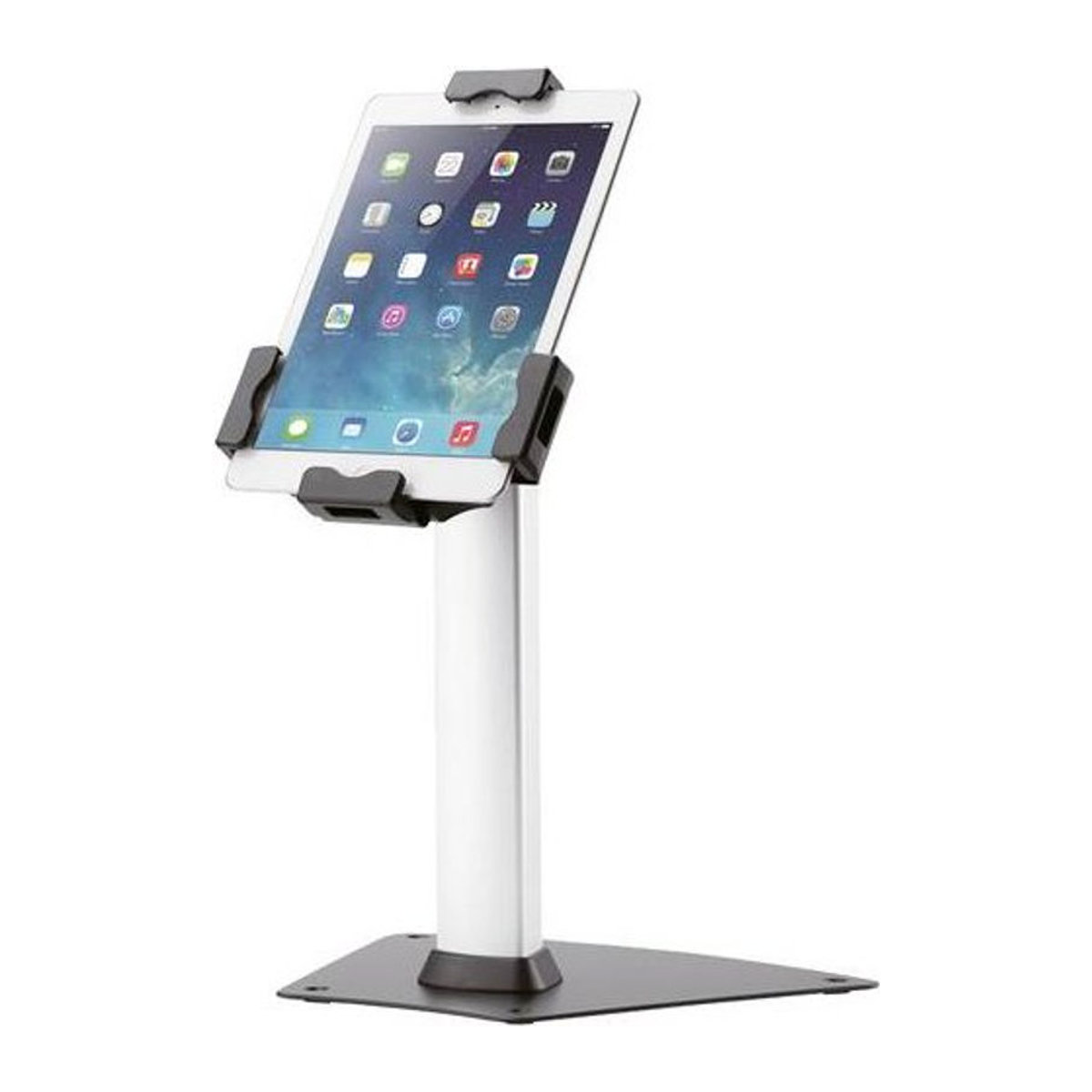 Neomounts TABLET-D150SILVER Universal Tablet-Ständer in Silber und Weiß, minimalistisches Design für 20,3 cm bis 25,4 cm Tablets - Bild 1