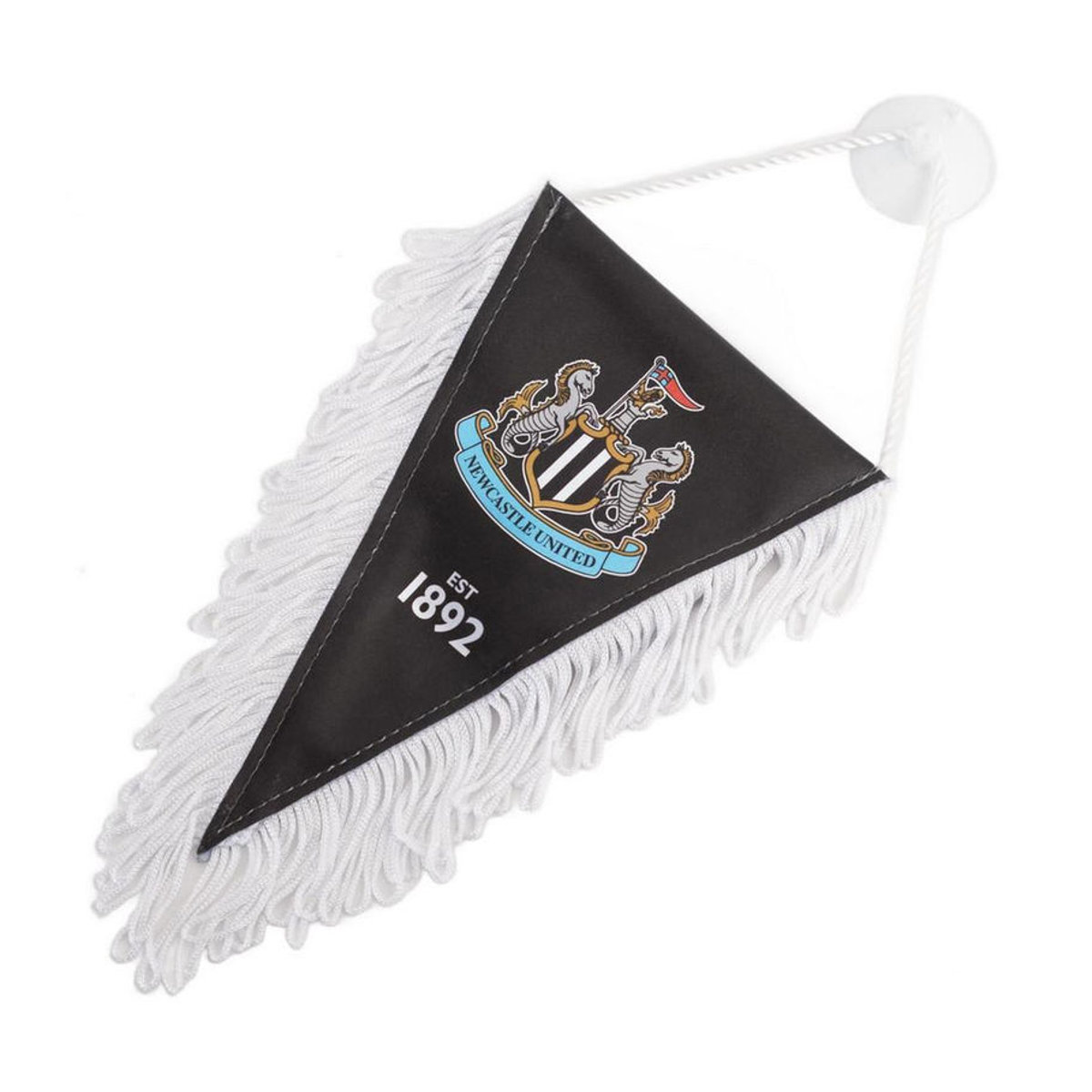 Newcastle United FC Dreieckswimpel Mini aus Textil in Schwarz - Bild 2