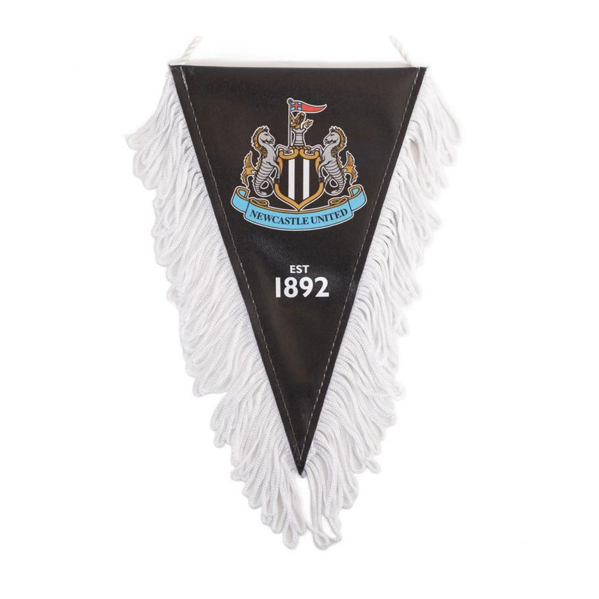Newcastle United FC Dreieckswimpel Mini aus Textil in Schwarz - Bild 3