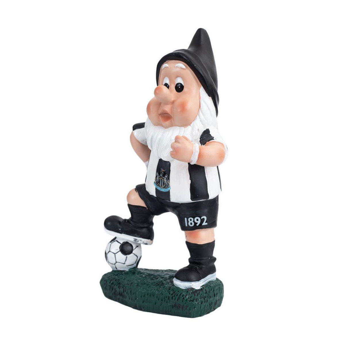 Newcastle United FC Gartenzwerg Op De Bal Dekoration aus Kunstharz, mehrfarbig - Bild 3