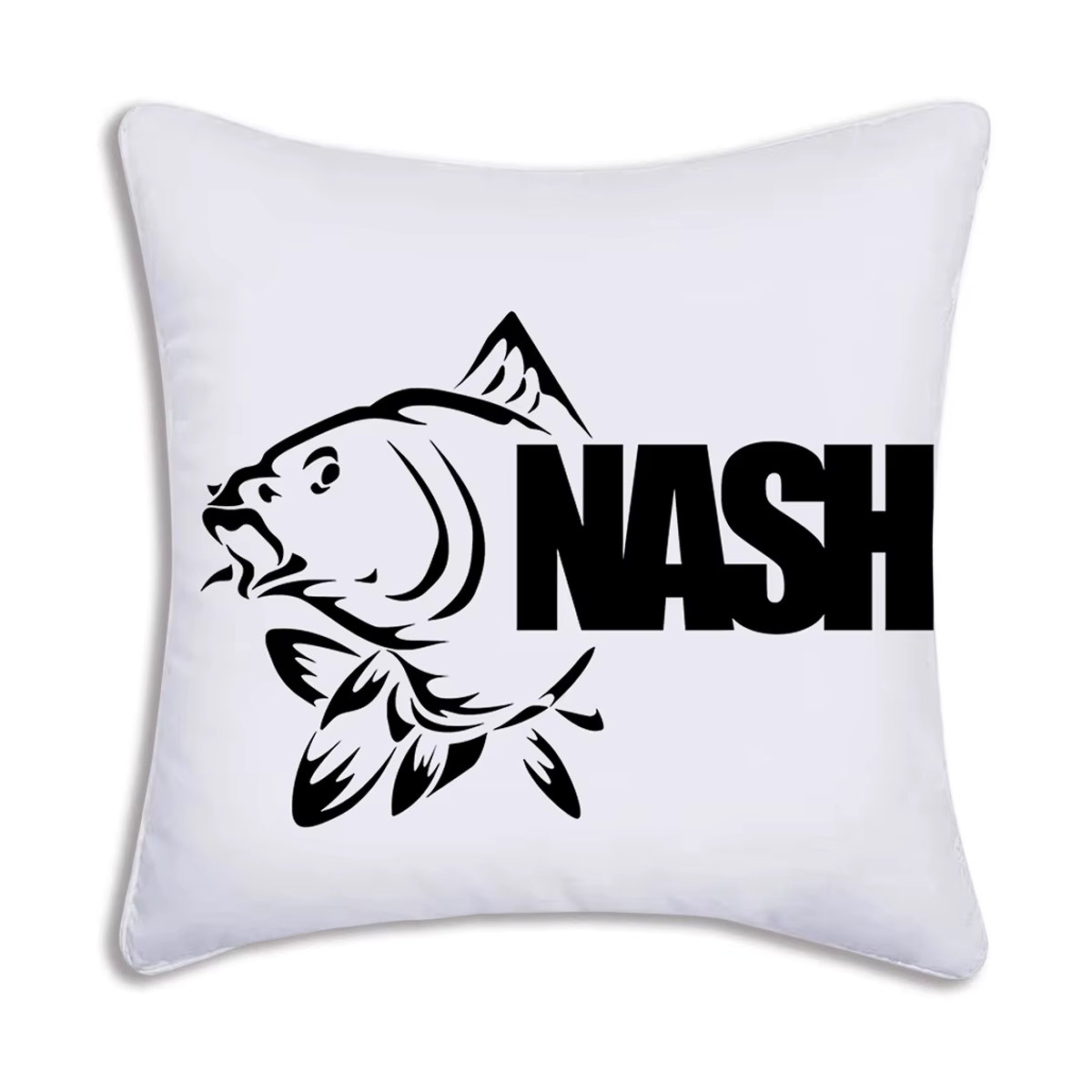 Niedriger Plüsch-Kissenbezug mit Cartoon Nash Fishing Logo und doppelseitigem Druck in Mehrfarbig - Bild 6