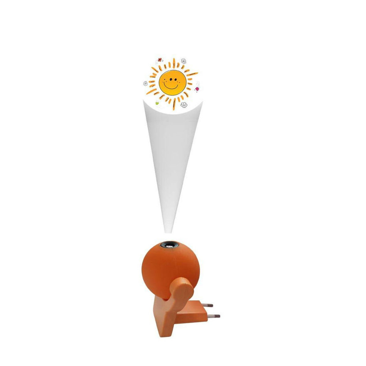 Niermann Stecker-Nachtlicht Sunny LED in Orange - Bild 2