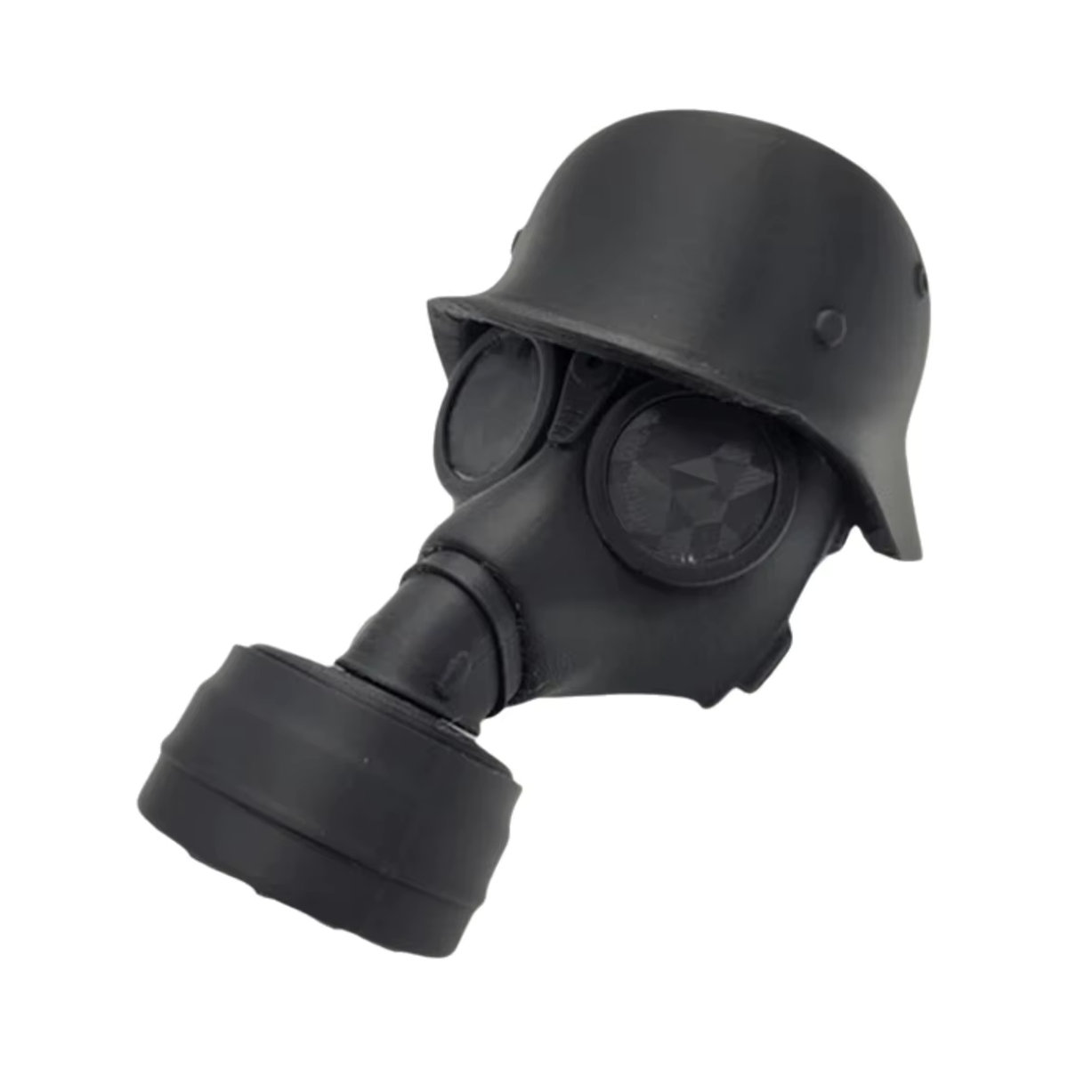 NIGHTKIST Anhängerkupplungs-Abdeckkappe mit Stahlhelm und Gasmaske, 3D-gedruckte Kugelabdeckung für dein Autozubehör - Bild 3
