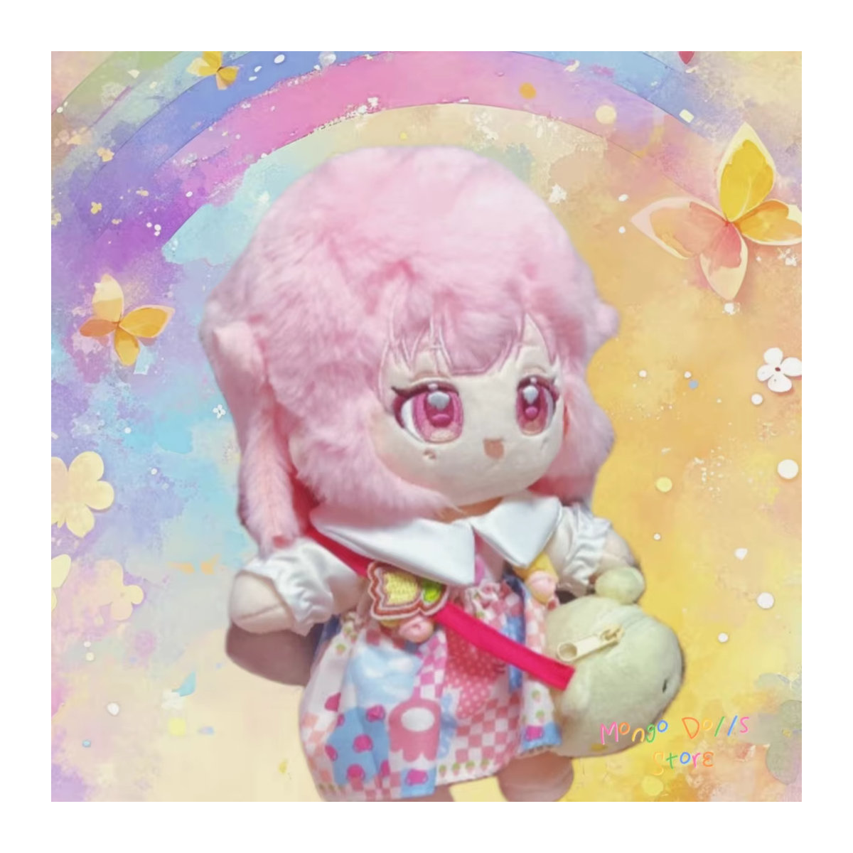 NIJIGEN PLANET Otori Emu Anime-Plüschfigur in Rosa, 20 cm - Bild 2