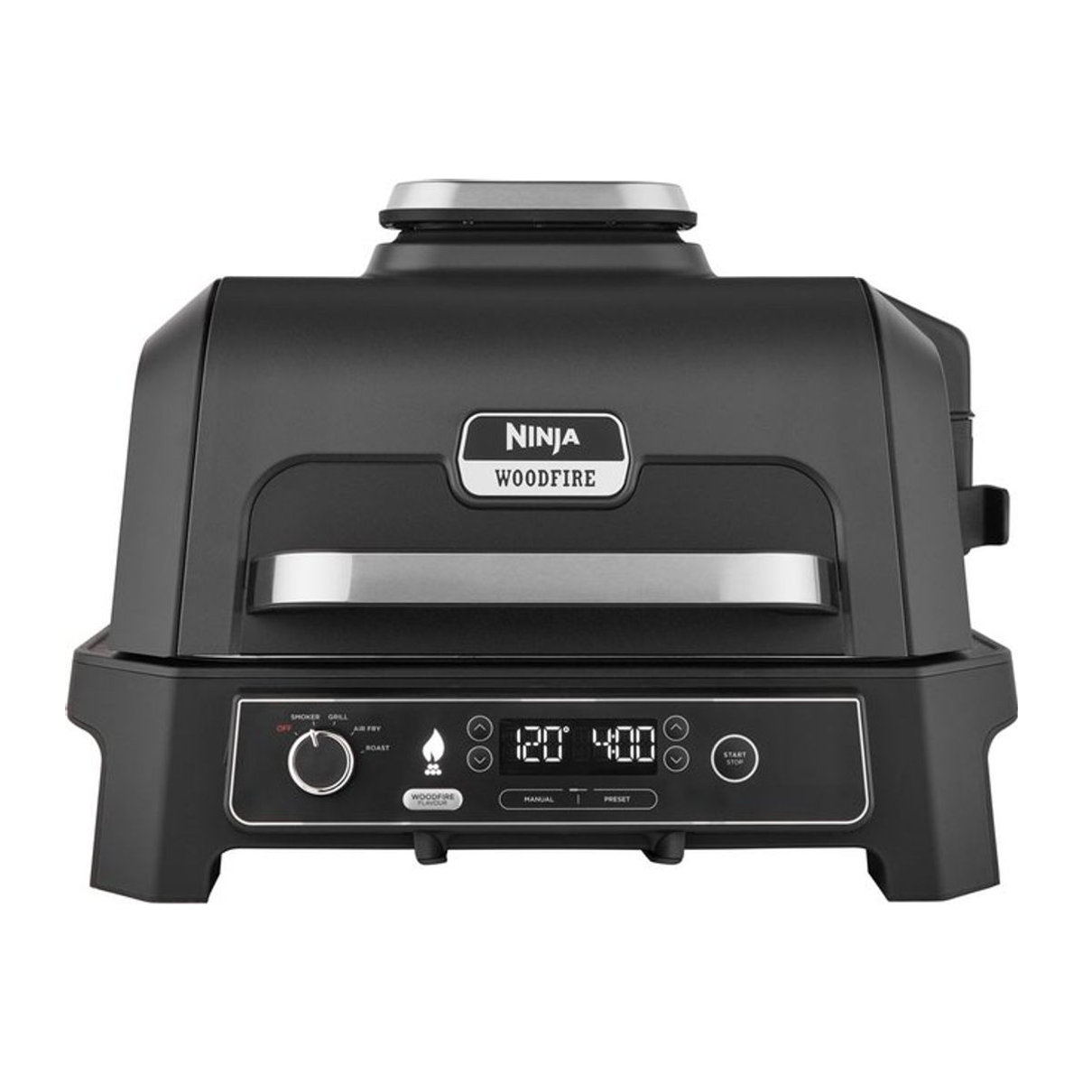Ninja Woodfire Pro XL Elektrischer Outdoor Grill und Smoker mit Smart Cook System in Schwarz und Edelstahl OG850EU - Bild 2