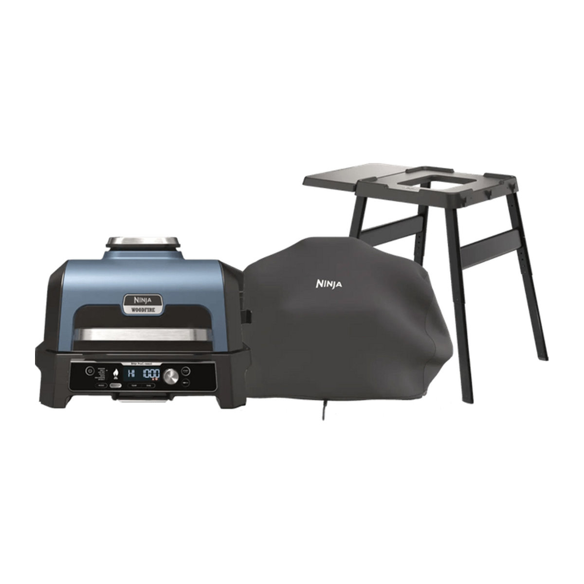 Ninja Woodfire Pro XL OG901EU Starterset Grill in Schwarz - Bild 1