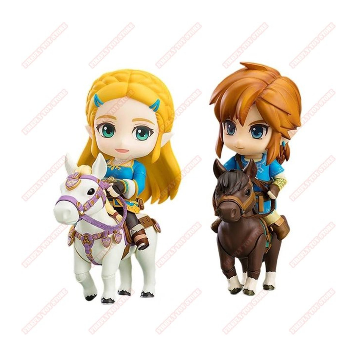Nintendo Zelda Link Actionfigur als bewegliches Modell für deine Sammlung, mehrfarbig - Bild 1