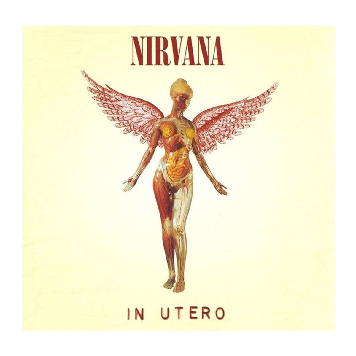 Nirvana In Utero Maxi Poster auf Papier, mehrfarbig (rot/gelb), Breite: 91.5 cm - Bild 1