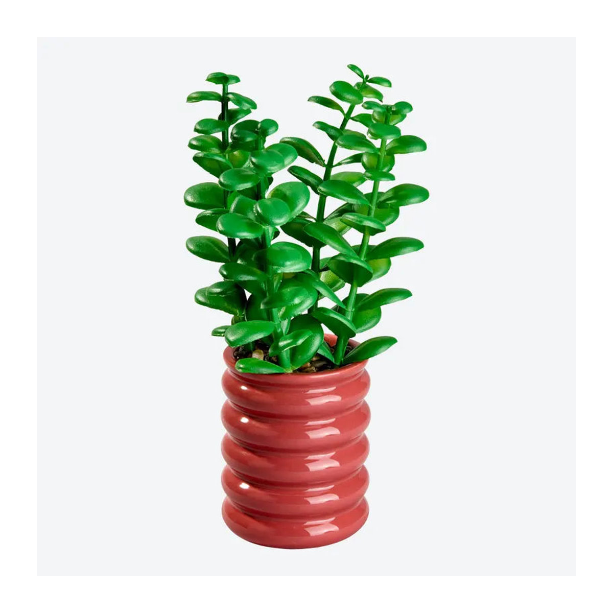 NKD Kunstpflanze Sukkulente in Keramiktopf, Rosa und Grün, Höhe: 13 cm - Bild 2