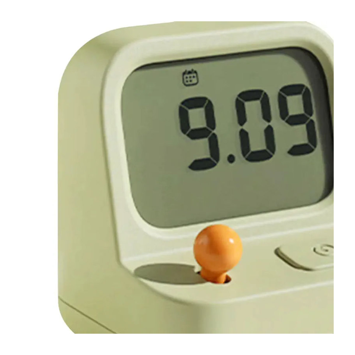 NOCCLILI Retro Mini Digitaler Wecker mit Spieluhr und Schlummerfunktion in Grün - Bild 3