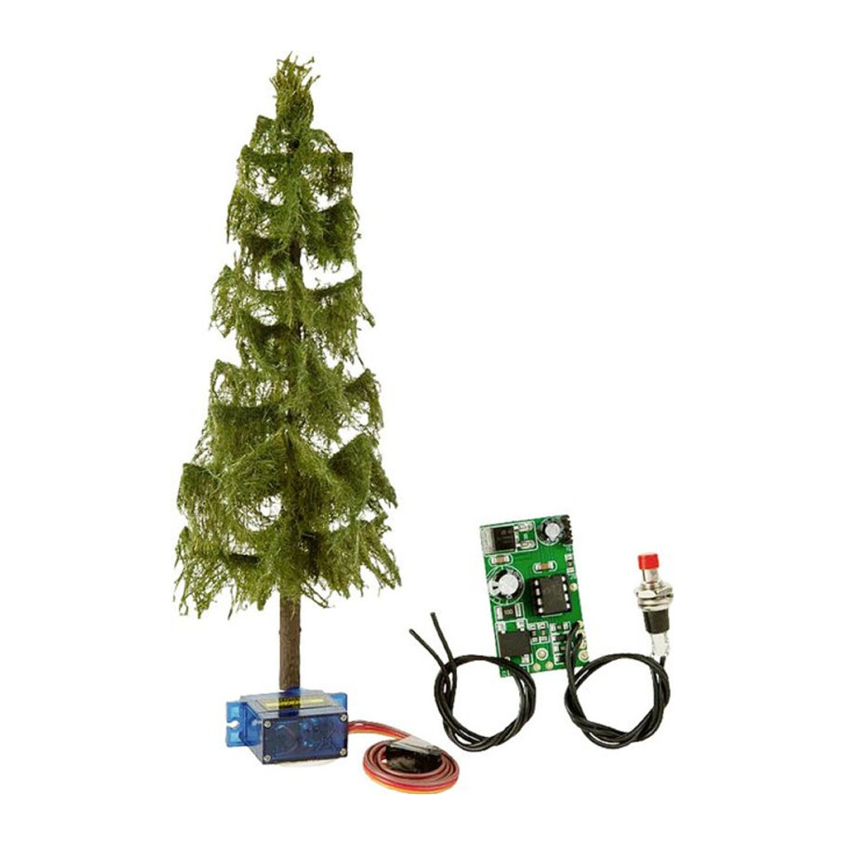 NOCH 21775 Künstlicher Weihnachtsbaum in Grün, Höhe: 17 cm - Bild 1