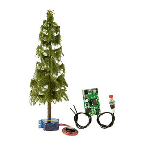 NOCH 21775 Künstlicher Weihnachtsbaum in Grün, Höhe: 17 cm
