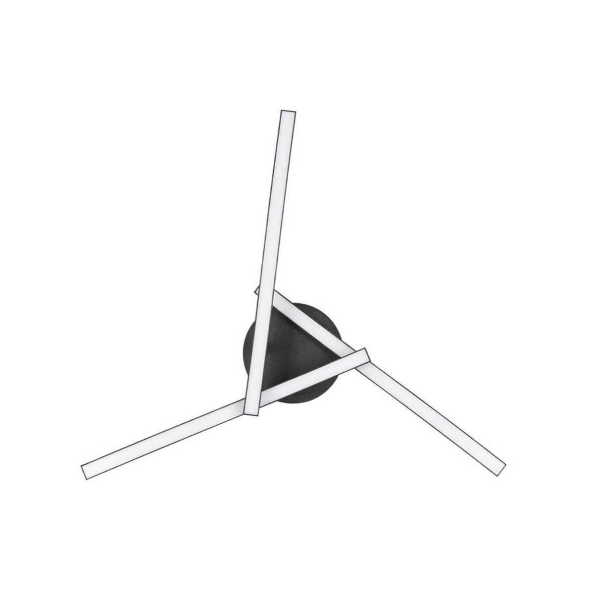 Nolo Deckenleuchte Kim LED Deckenlampe aus Metall in Schwarz, B/H/L: 50 x 12 x 50 cm - Bild 3