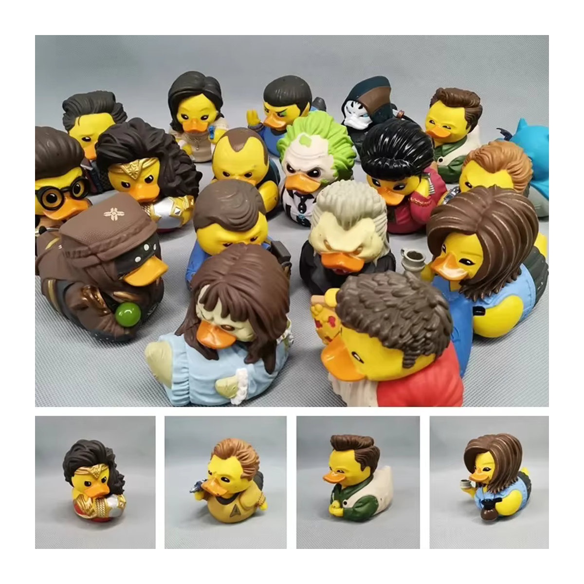 Numskull TUBBZ Joker Aquaman Gelbe Ente Actionfigur aus Kunststoff zur Desktop-Dekoration - Bild 1