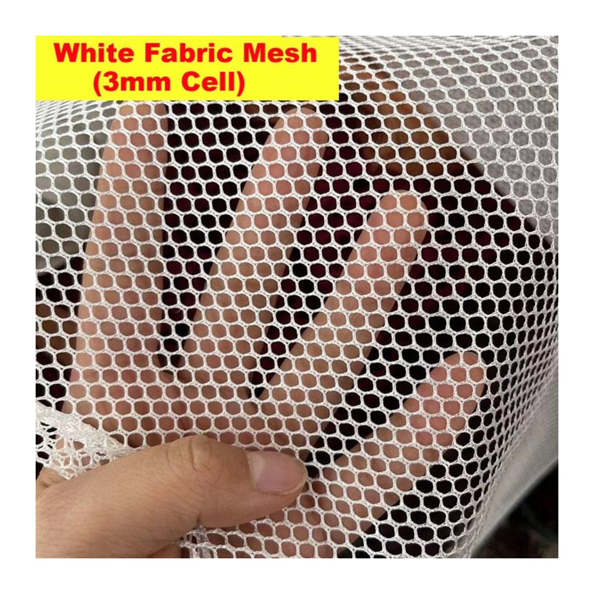 Nylon-Netzgewebe mit 3 mm Sechskantlöchern als Anti-Vogel-Netz und Schutznetz für Garten und Obst - Bild 1