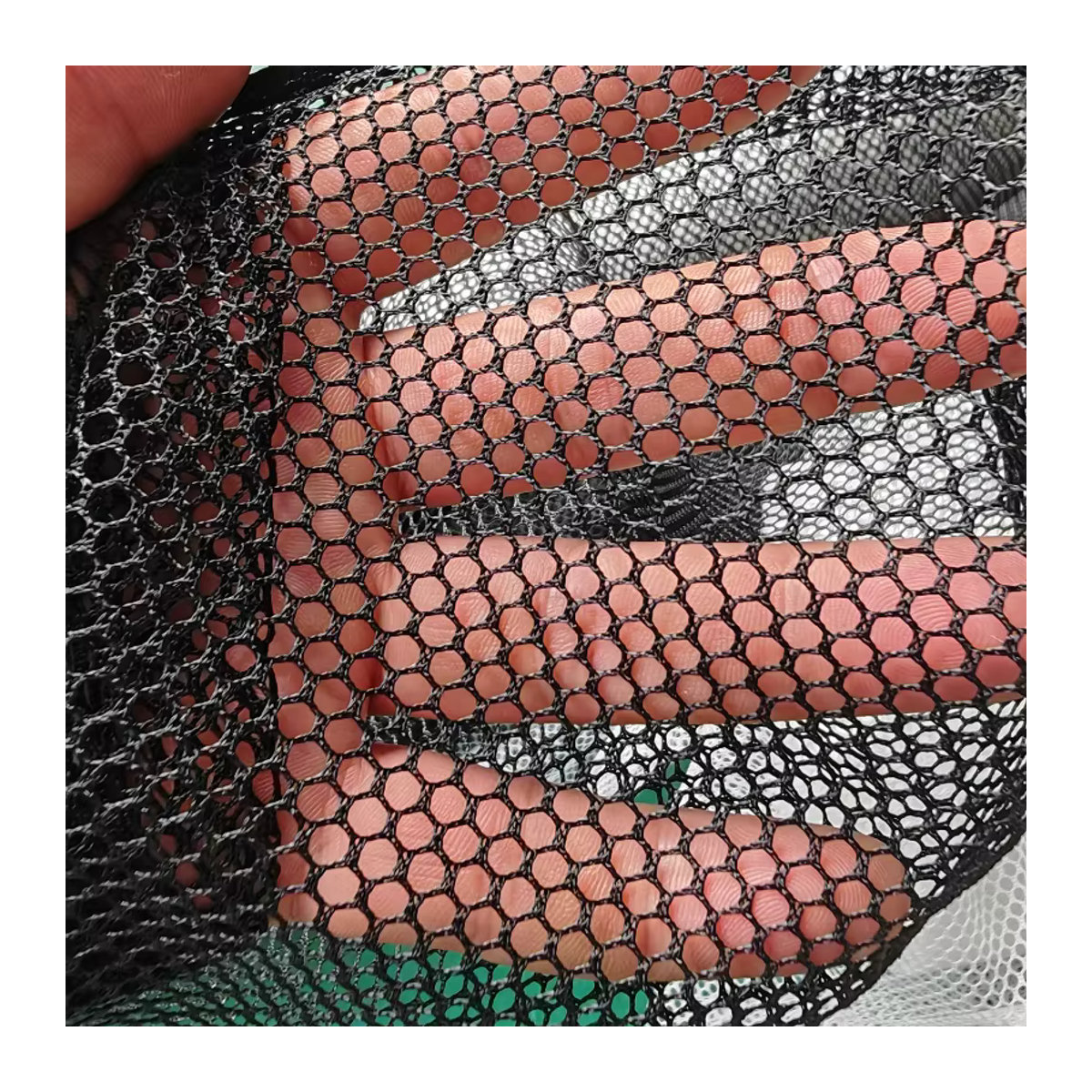 Nylon-Netzgewebe mit 3 mm Sechskantlöchern als Anti-Vogel-Netz und Schutznetz für Garten und Obst - Bild 3