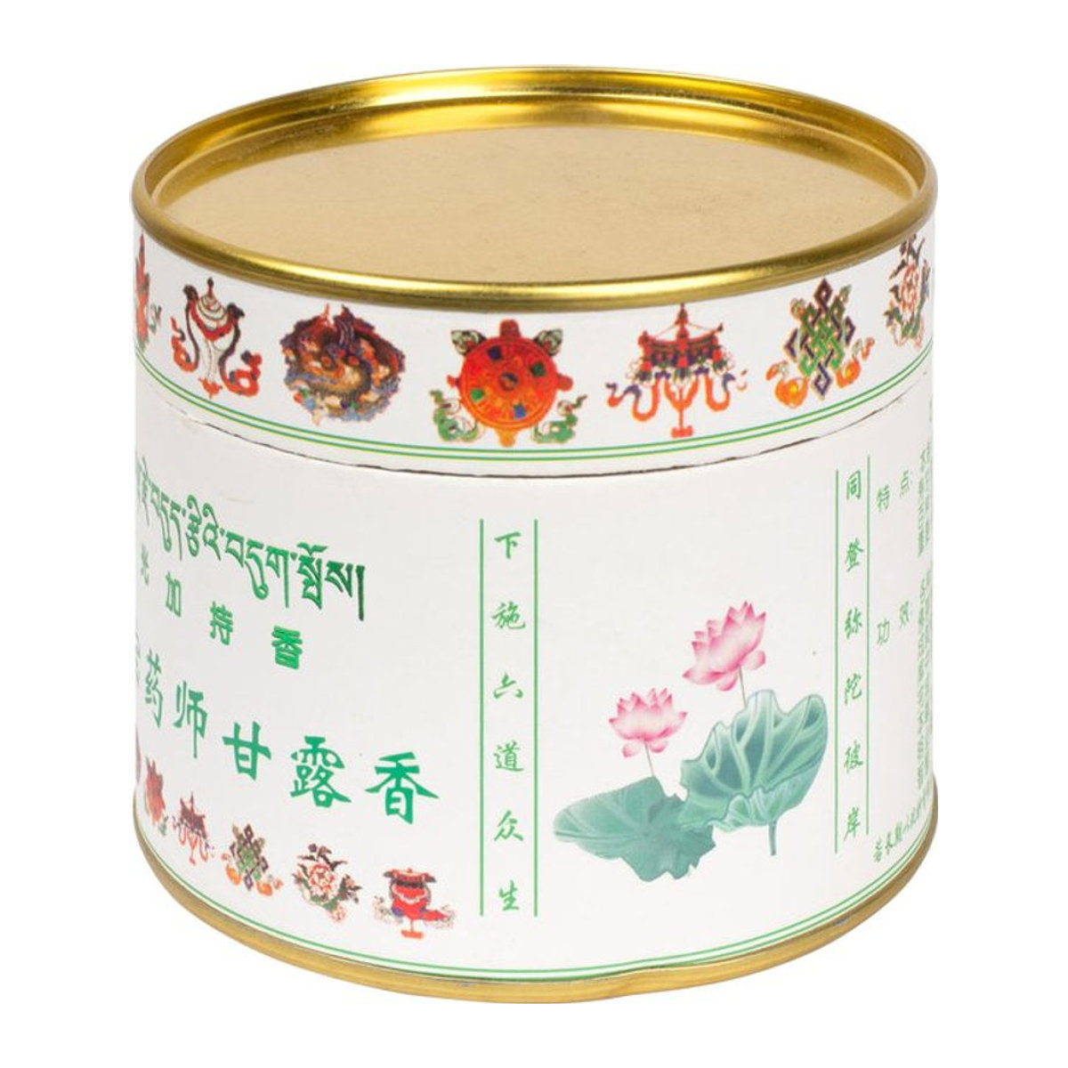 Nyoiho Tibétain Yakushi Nectar Sandelholz-Räucherspirale in Weiß für Meditation und Entspannung - Bild 1