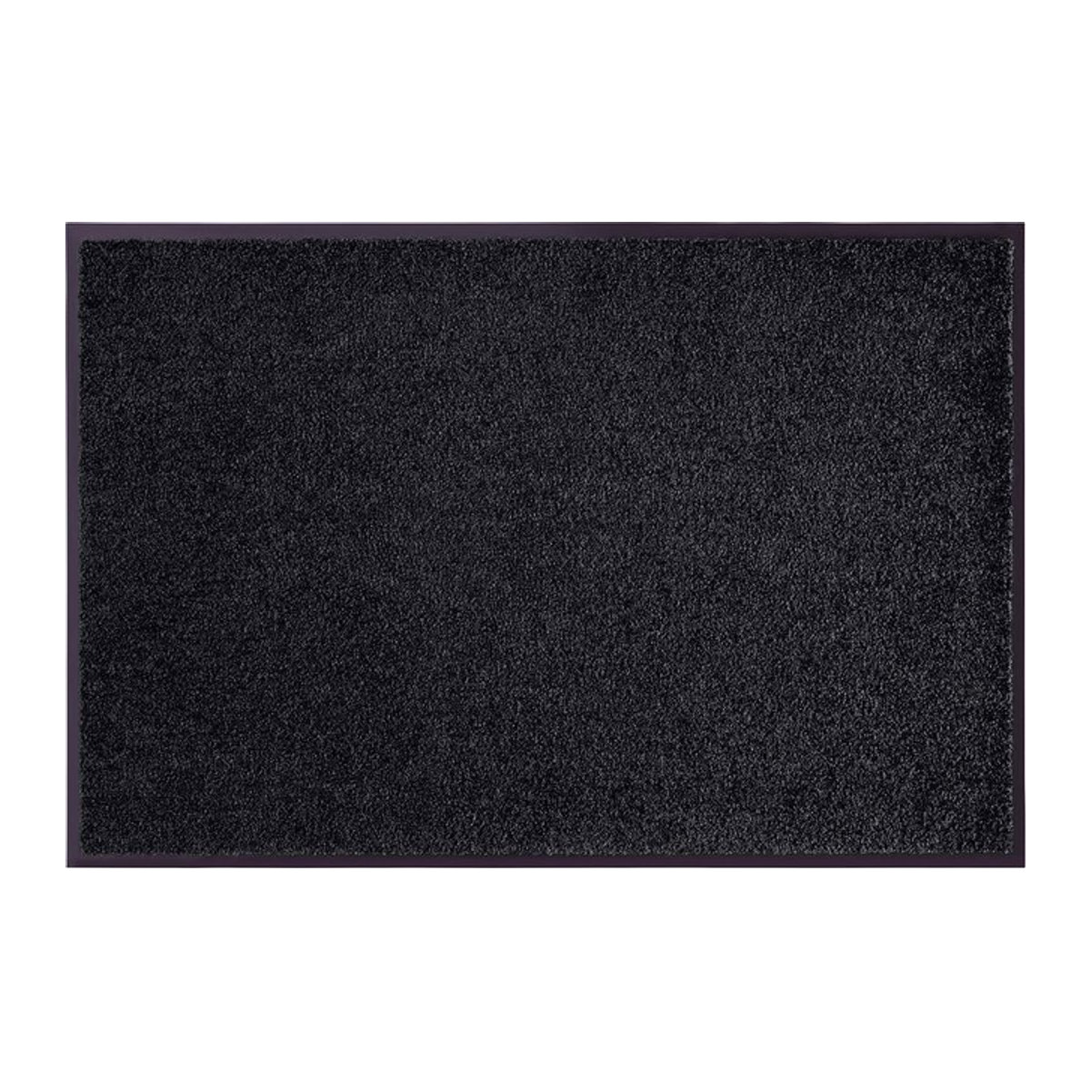NYVI Fußmatte Wash & Clean in Schwarz, wetterfest, saugstark und rutschfest, B: 60 cm, L: 180 cm - Bild 1