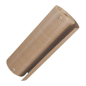 NYVI Polyrattan Balkon Sichtschutz Privafence Balkonbespannung mit Metallösen, UV-fest und wetterfest, blickdicht, Farbe: Beige, B x H: 90 x 300 cm