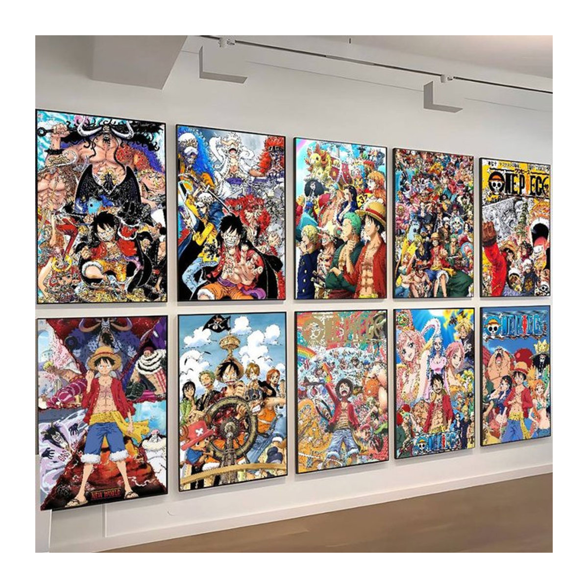 O-OneS P-PieceS-S Bilibili Posterdruck als Wandkunst Dekoration in verschiedenen Formaten, mehrfarbig, Hochformat, auf Papier, rahmenlos - Bild 1