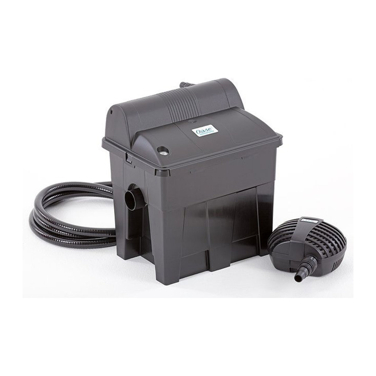 Oase BioSmart Set 7000 Durchlauffilter für Teiche mit UV-Pumpe in Schwarz - Bild 1