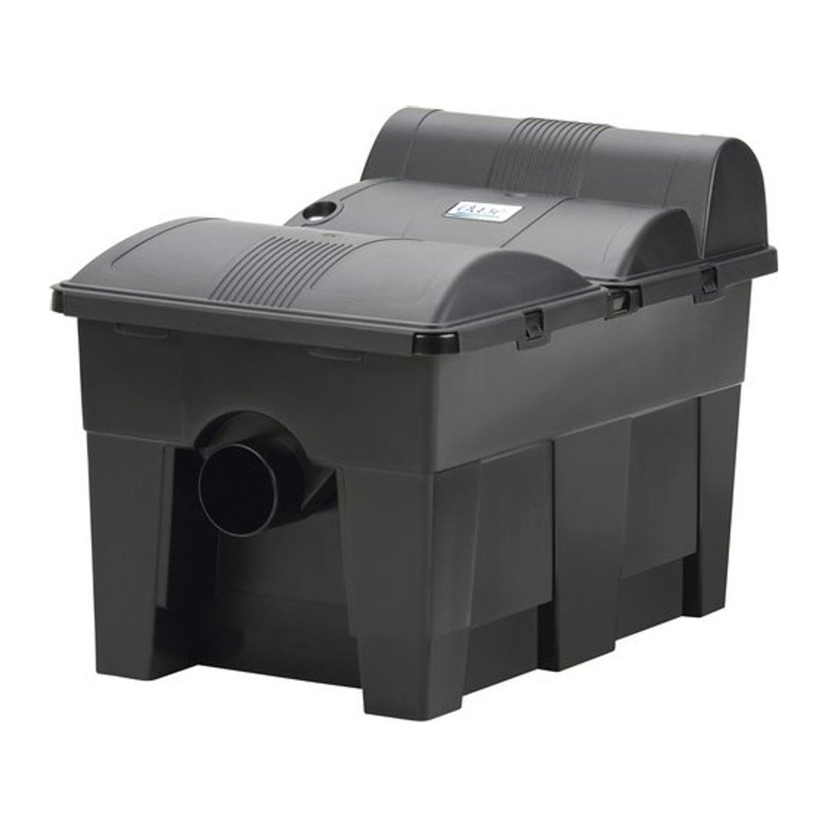 Oase BioSmart UVC 16000 Durchlauffilter für den Teich in Schwarz aus Kunststoff - Bild 1