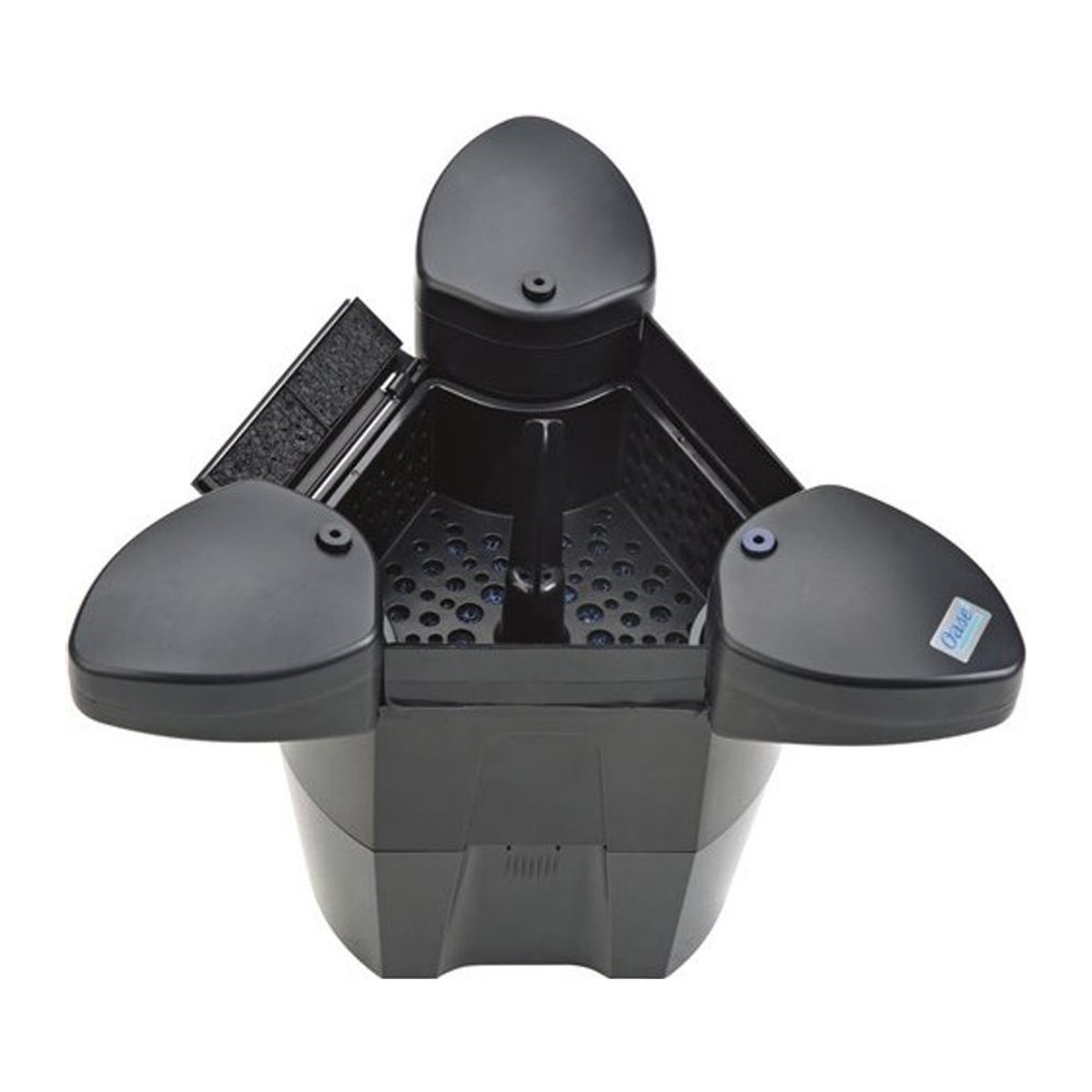 Oase SwimSkim 25 Schwimmskimmer mit Pumpe für Gartenteiche aus Kunststoff, Schwarz - Bild 2
