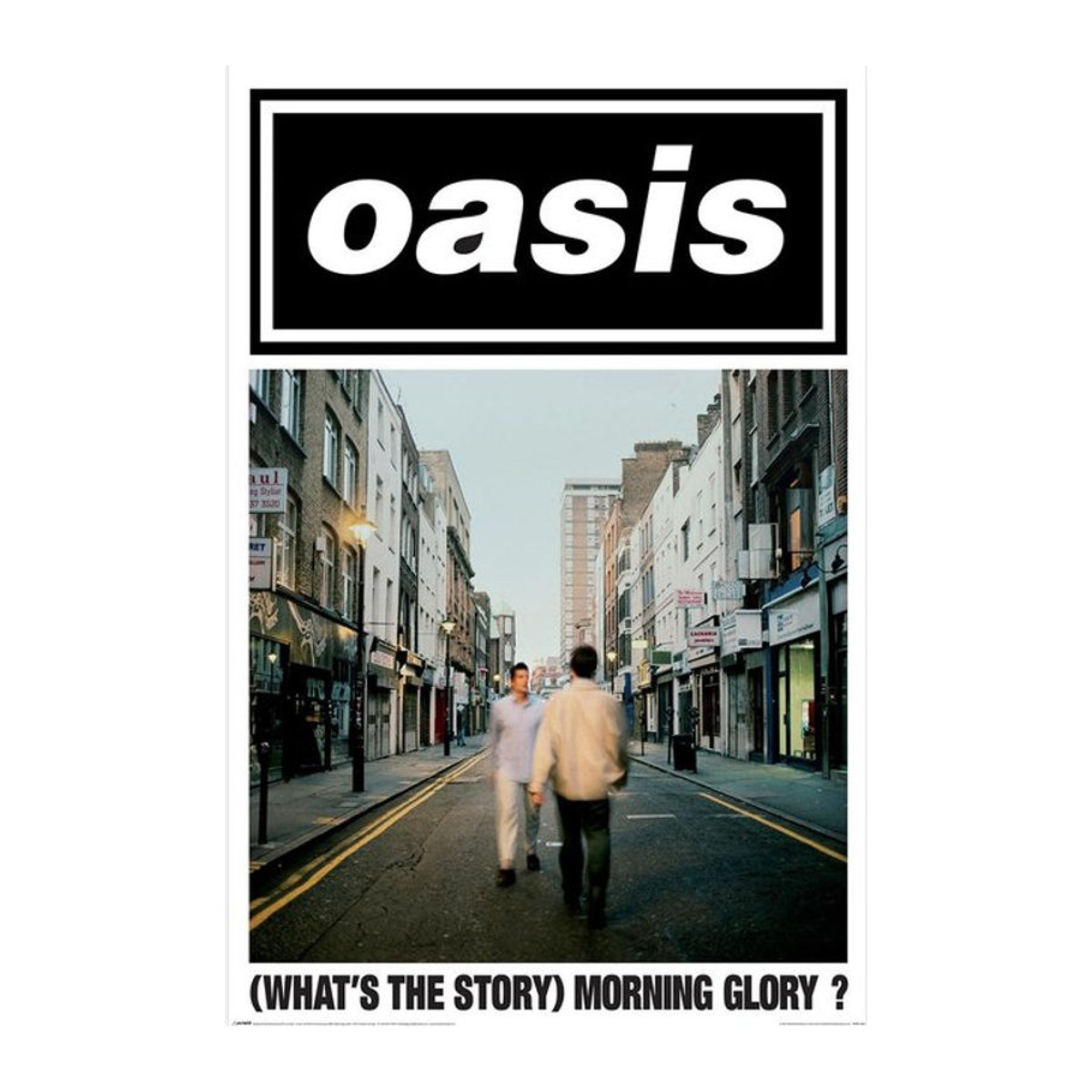 Oasis What's The Story Morning Glory Maxi Poster aus Papier, mehrfarbig, Breite: 91,5 cm x Höhe: 91,5 cm - Bild 1