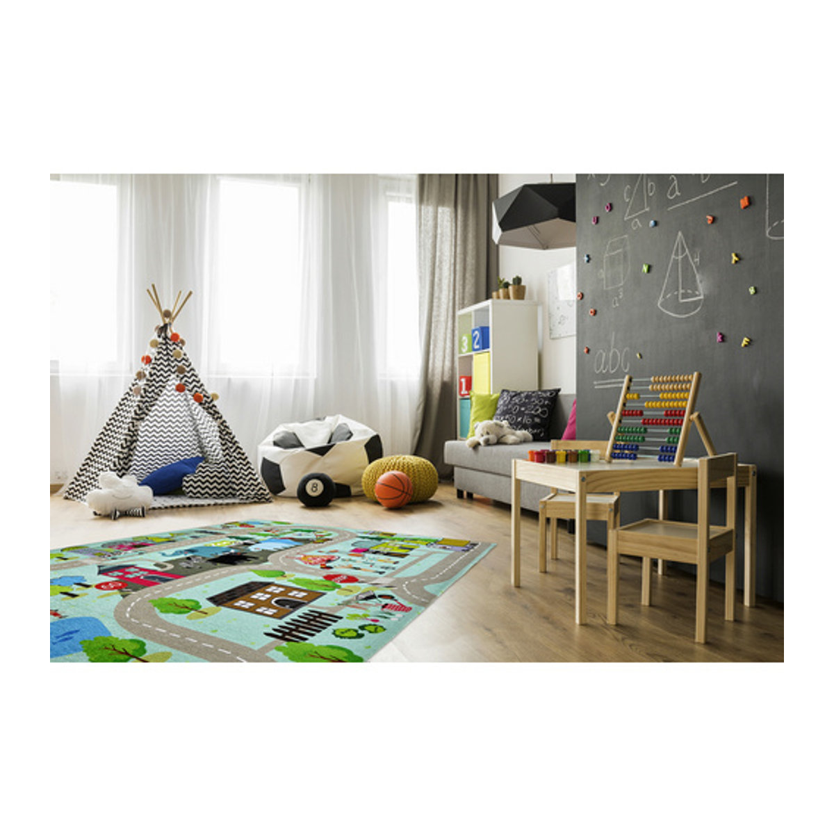 Obsession Home Fashion Kinderteppich Torino Kids aus Polyester in Mehrfarbig B/L: 160 x 230 cm - Bild 7