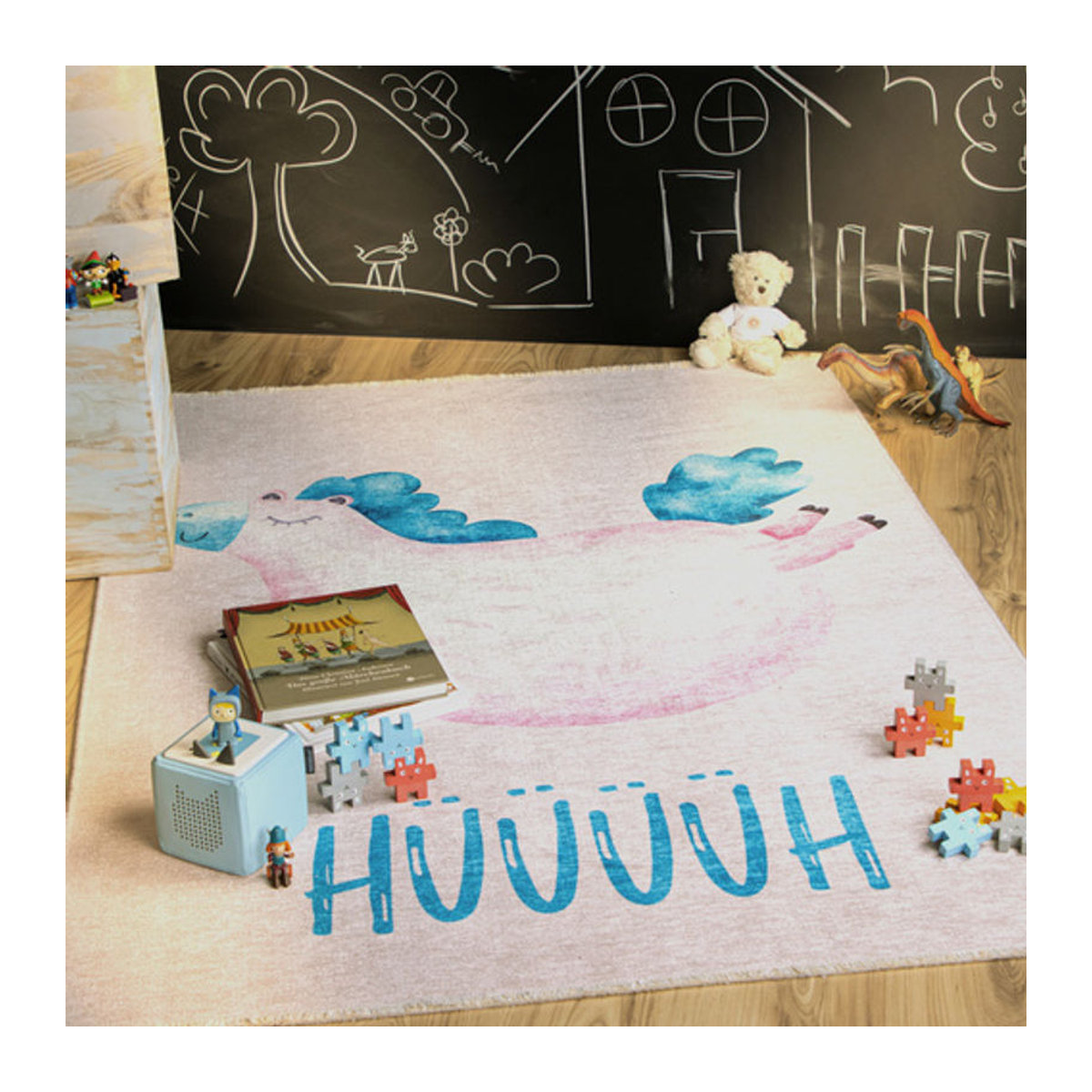 OBSESSION Kinderteppich My Greta bunt B/L: 115 x 170 cm aus Baumwolle und Polyester - Bild 3