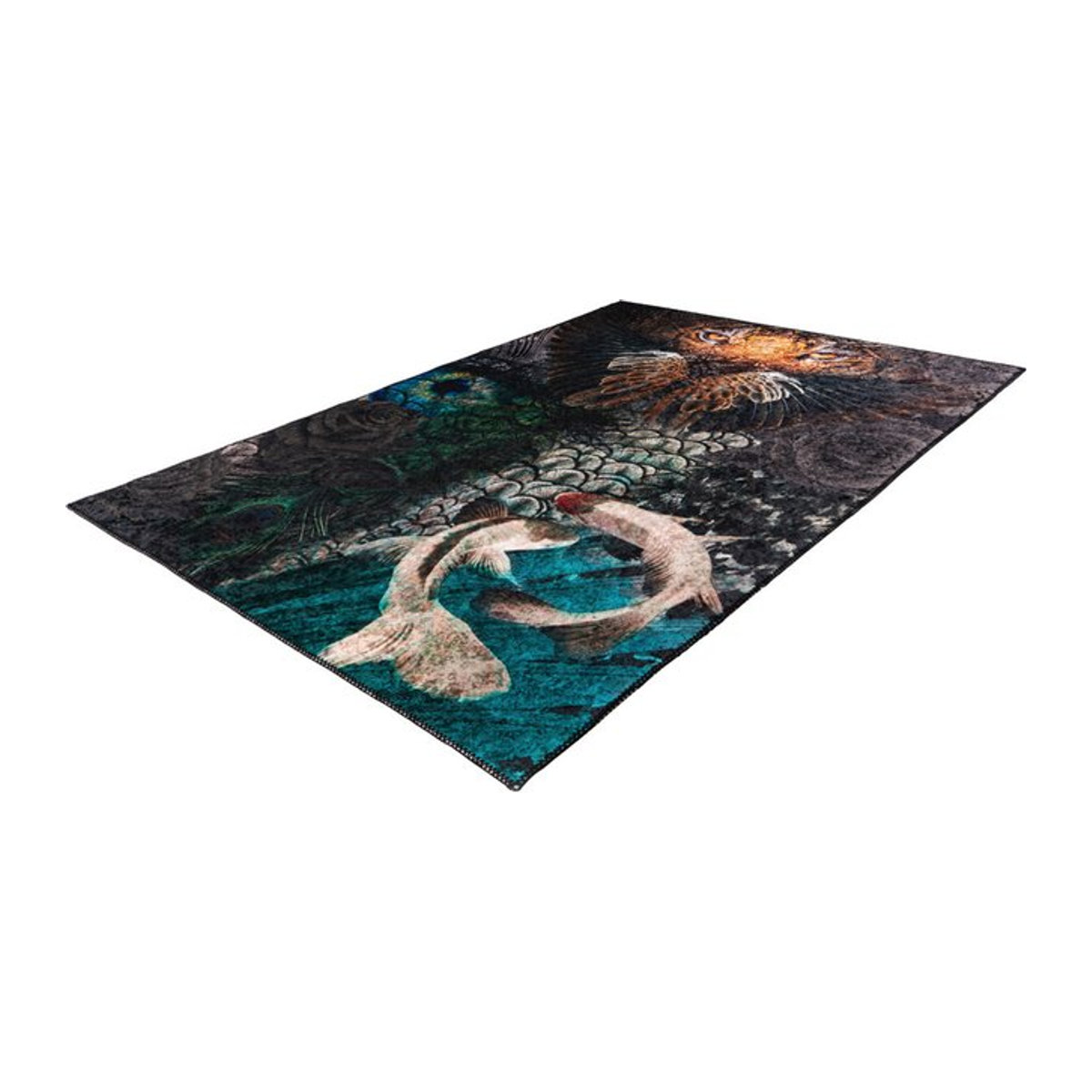 Obsession Teppich My Jungle Mehrfarbig B: 120 cm, L: 170 cm - Bild 1