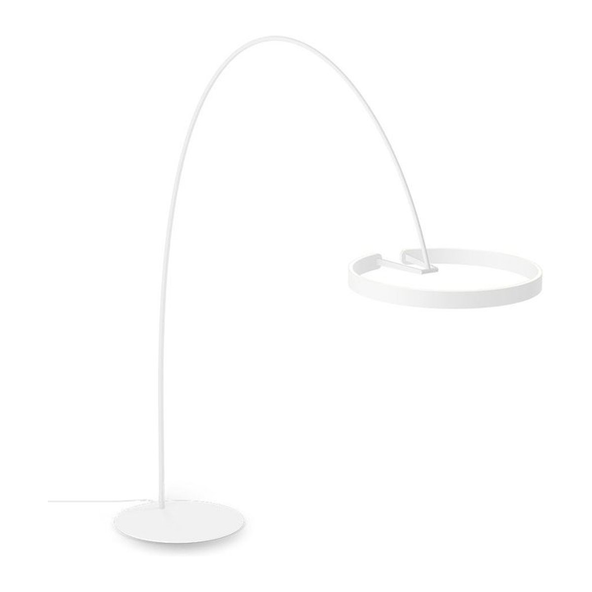 Occhio Mito Largo LED-Bogenleuchte in Weiß matt mit dimmbarer LED (2700K - 4000K) - Bild 1
