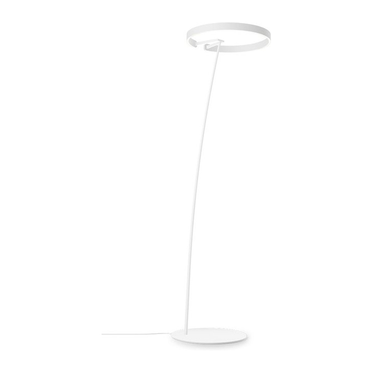 Occhio Mito LED-Bogenleuchte in Weiß matt mit x-tra warmem Licht (2200K - 3500K) - Bild 1