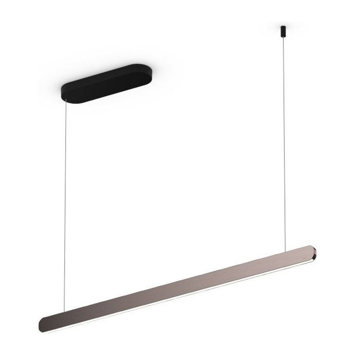 Occhio Mito linear volo 100 up LED-Pendelleuchte in Schwarz matt mit Phantom-Ausführung für deine Tischbeleuchtung - Bild 1
