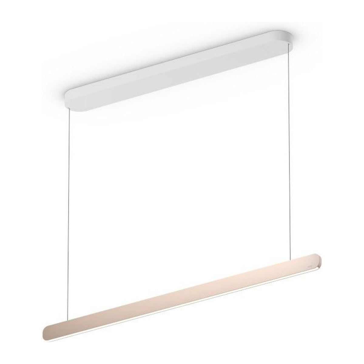 Occhio Mito linear volo 100 up LED-Pendelleuchte in Weiß matt und Gold matt mit variablem Licht (2700K - 4000K) - Bild 1