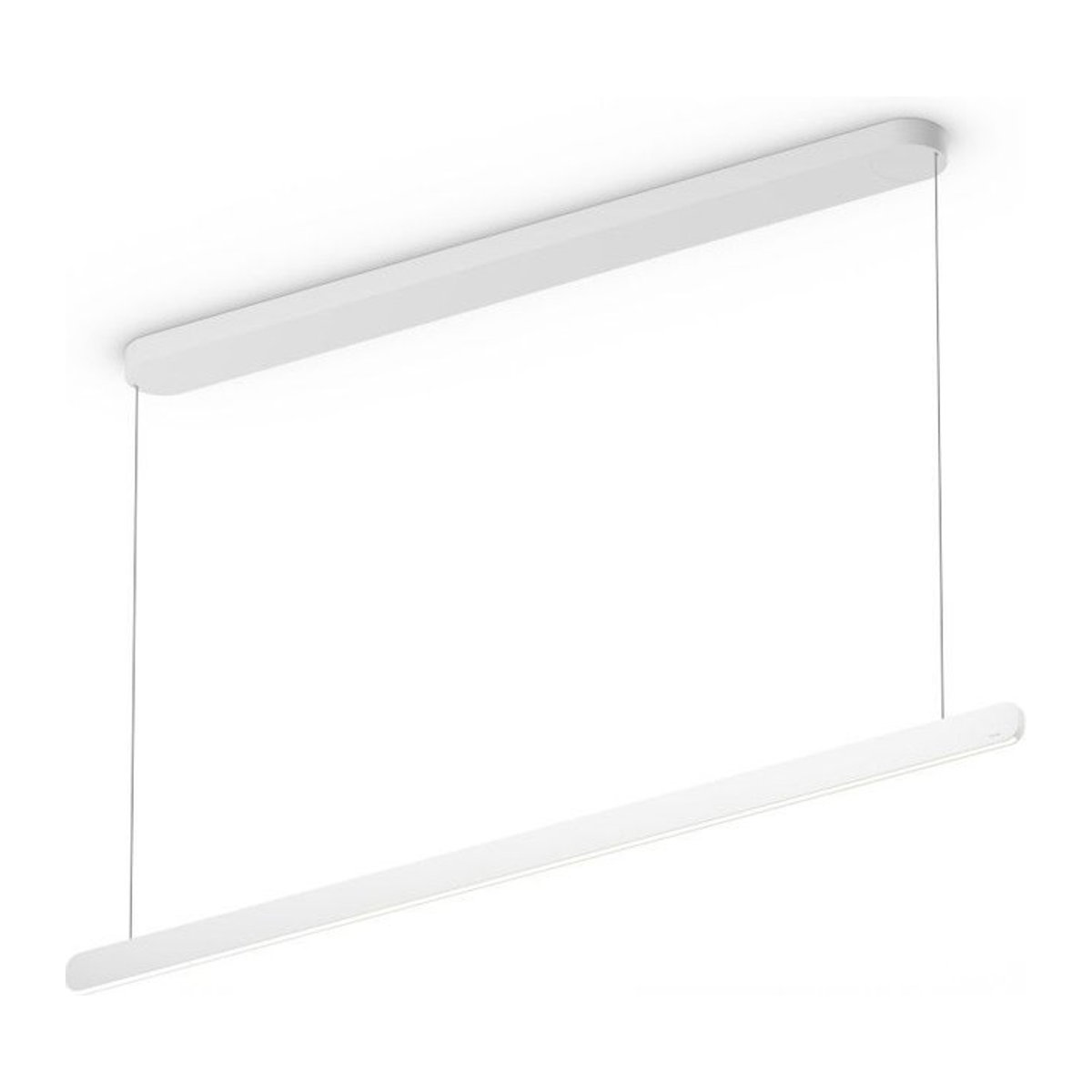 Occhio Mito linear volo 140 up LED-Pendelleuchte in Weiß matt mit dimmbarer Lichtfarbe 2700K - 4000K für die Tischbeleuchtung - Bild 1