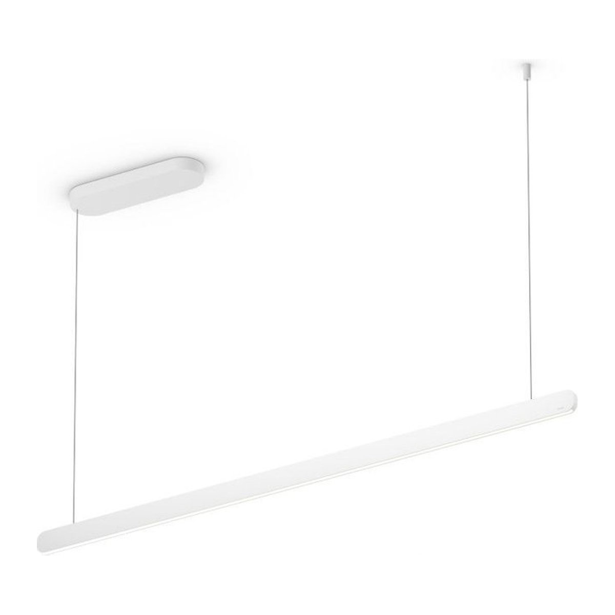 Occhio Mito linear volo 140 up LED-Pendelleuchte in Weiß matt mit Occhio air Modul und dimmbarem LED-Licht (2700K - 4000K) - Bild 1