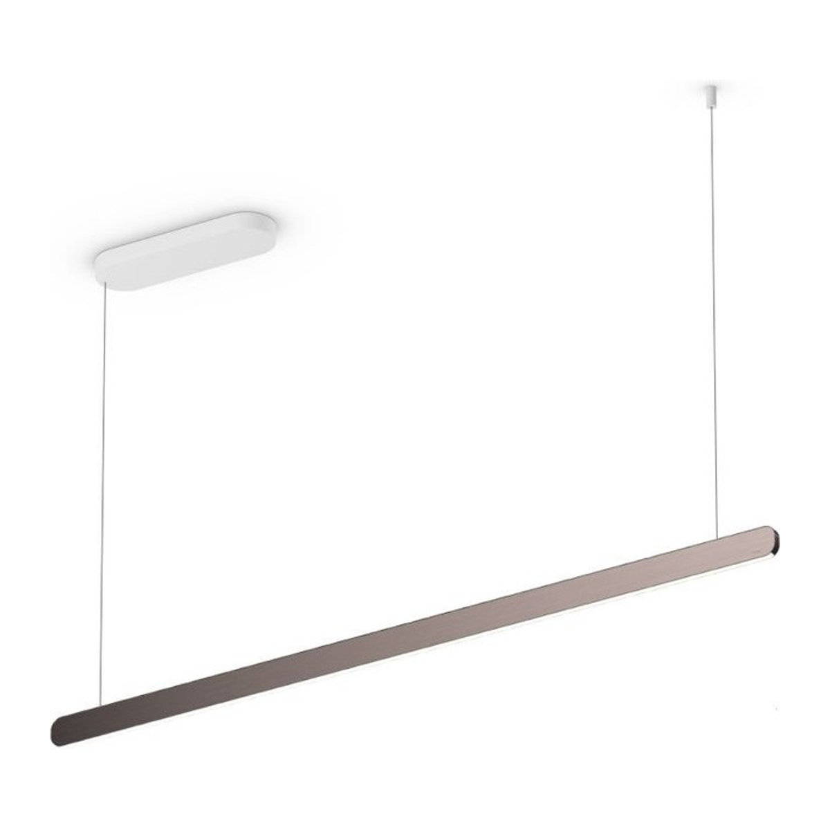 Occhio Mito linear volo 140 up LED-Pendelleuchte in Weiß matt mit Phantom-Ausführung für deine Tischbeleuchtung - Bild 1