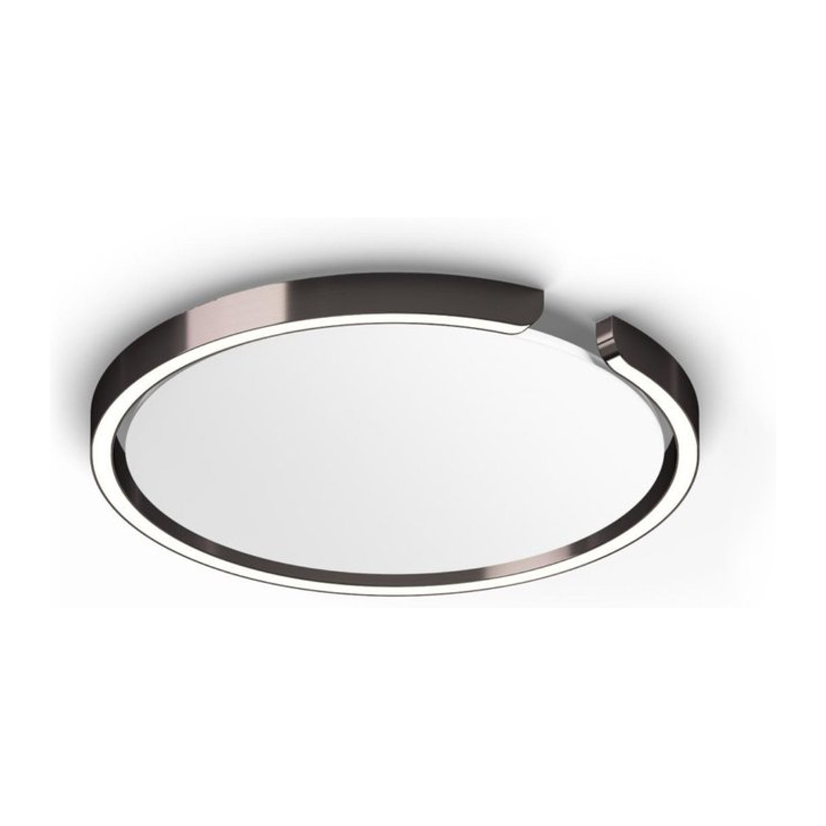 Occhio Mito soffitto 40 up LED-Deckenleuchte in Weiß matt mit Phantom-Cover für breites Licht (80°) und dimmbarer LED (2700K - 4000K) - Bild 1